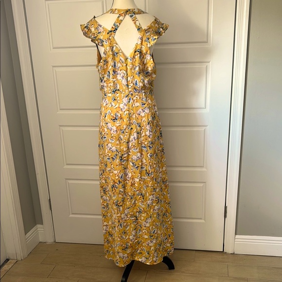 Collective Concepts Sundress with Criss Cross Back Off Shoulder Front Slit - Picture 4 of 10